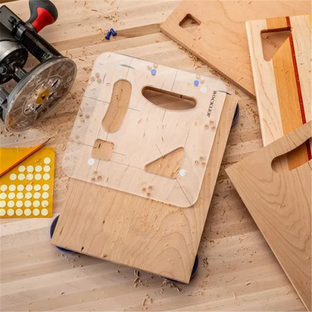 Rockler 4-in-1 Cutting Board Handle Routing Template