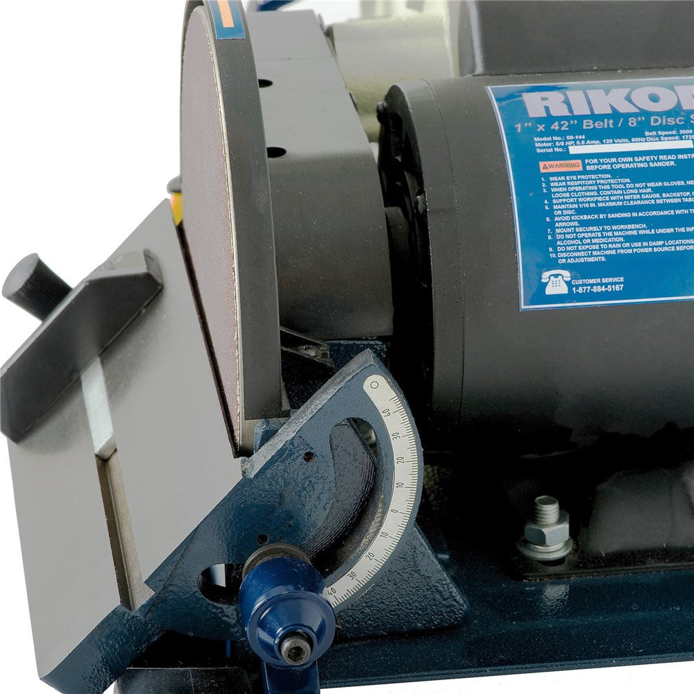 Rikon 25 x 200 mm Benchtop Belt Disc Sander