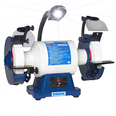 Rikon 200mm (8") Low Speed Bench Grinder