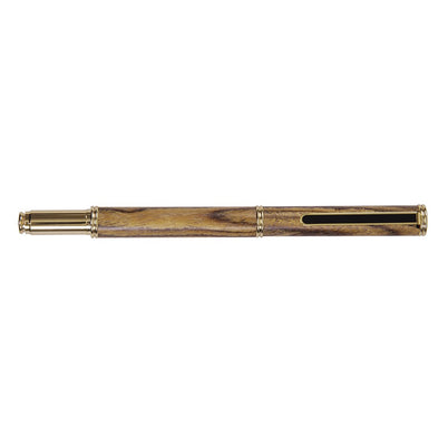 Carbatec Roller Ball Pen Parts w/ Click-On Cap - 5 Pack