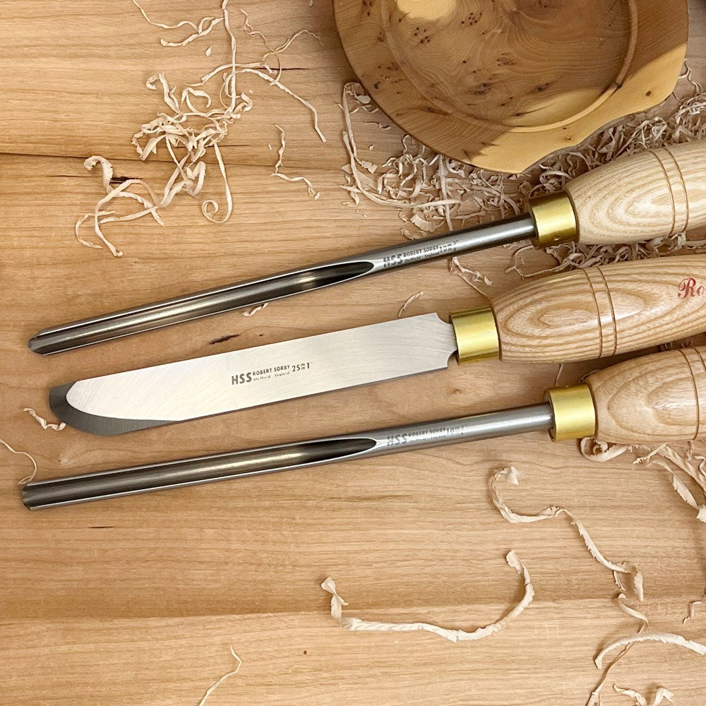 Robert Sorby 84HS Bowl Turning Set of 3 (3/8")