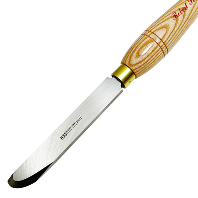 Robert Sorby 1" Negative Rake Curved Profile Scraper (8009)