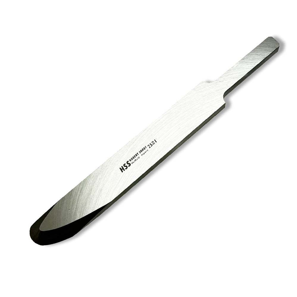 Robert Sorby 1" Negative Rake Curved Profile Scraper (8009)