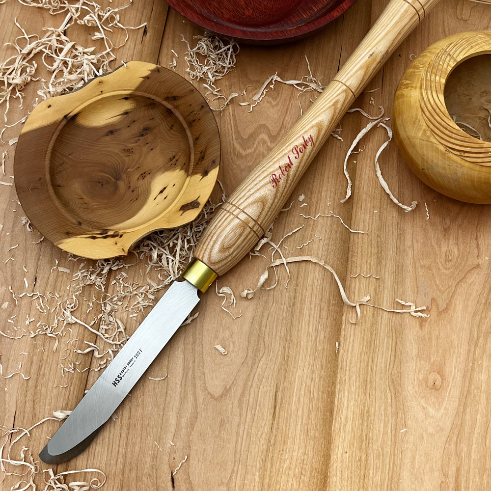 Robert Sorby 1" Negative Rake Curved Profile Scraper (8009)