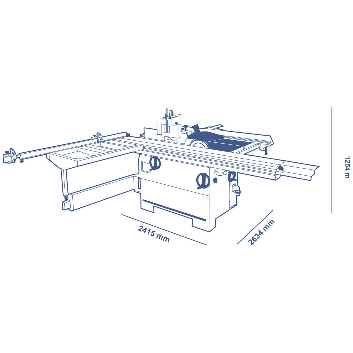 SCM Minimax Classic CU300C26X Combination Machine - Single Phase
