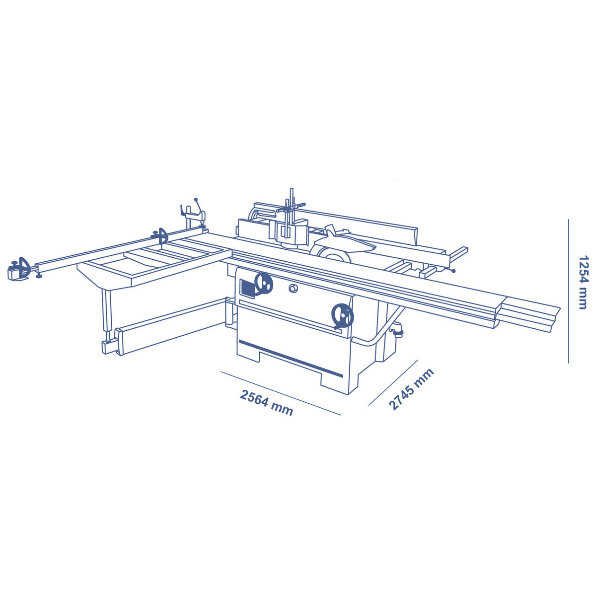 SCM Minimax CU410C26X Combination Machine - Three Phase