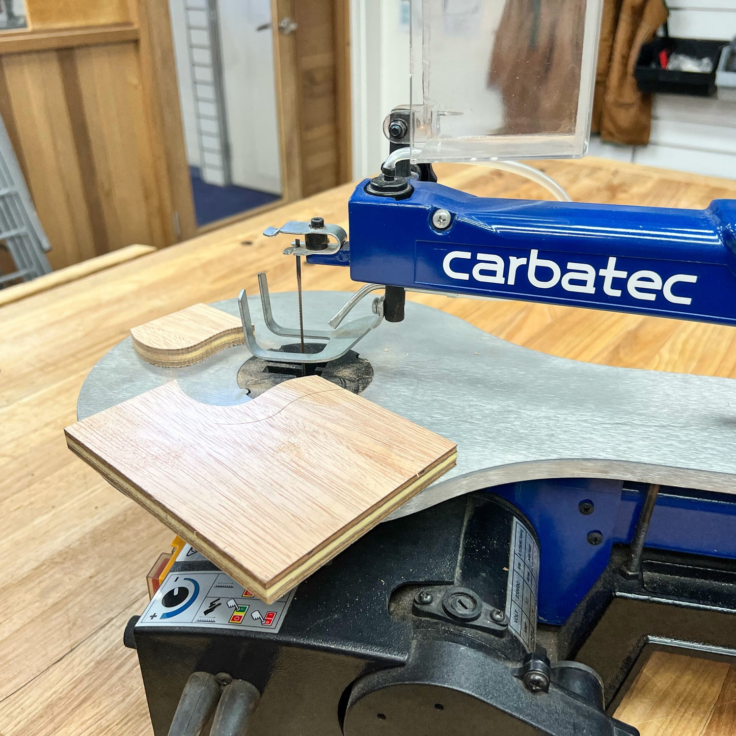 Carbatec 400mm Variable Speed Scroll Saw with Rotary Tool