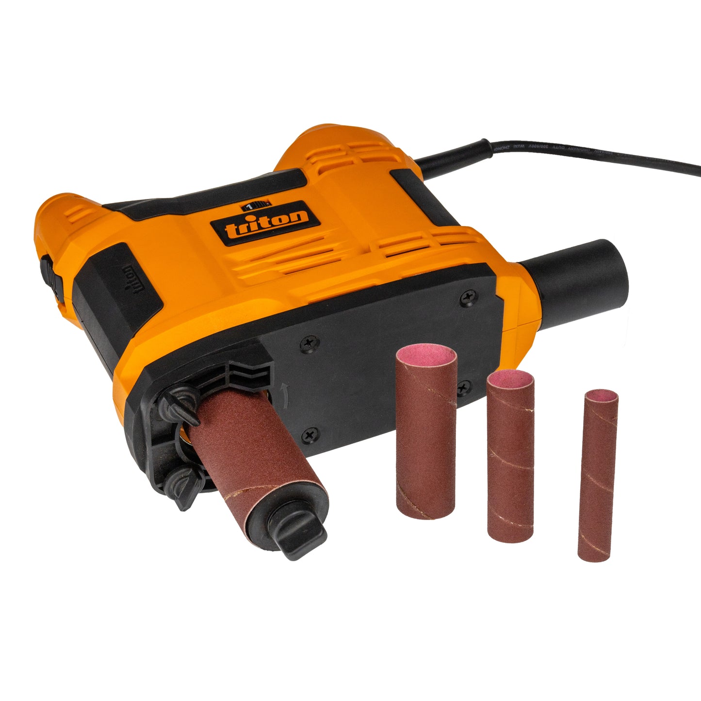 Carbatec 4Pce Sanding Sleeves 80 Grit to suit Triton TSPSP650 Spindle Sander