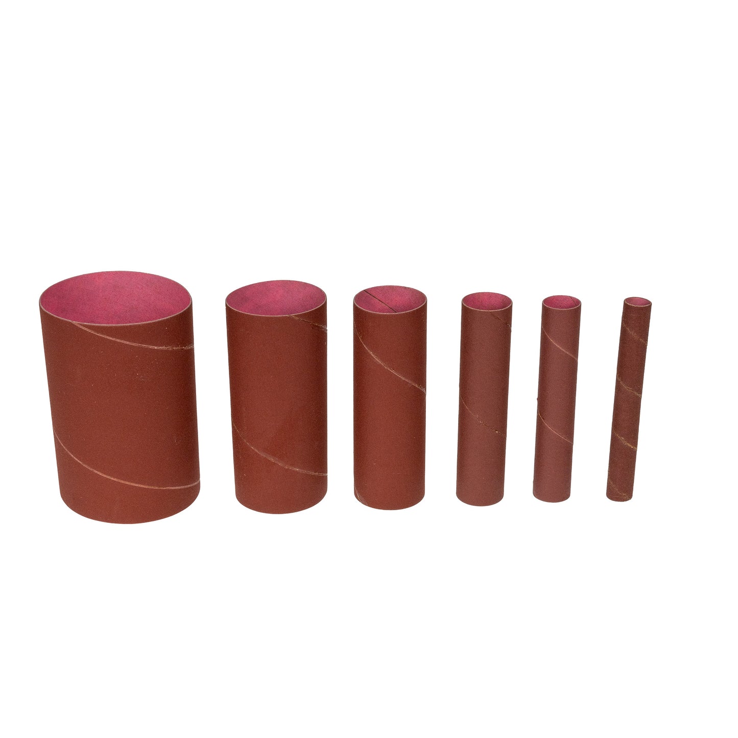 Carbatec 6Pce Sanding Sleeves 240 Grit to suit Triton TSPS450 Spindle Sander