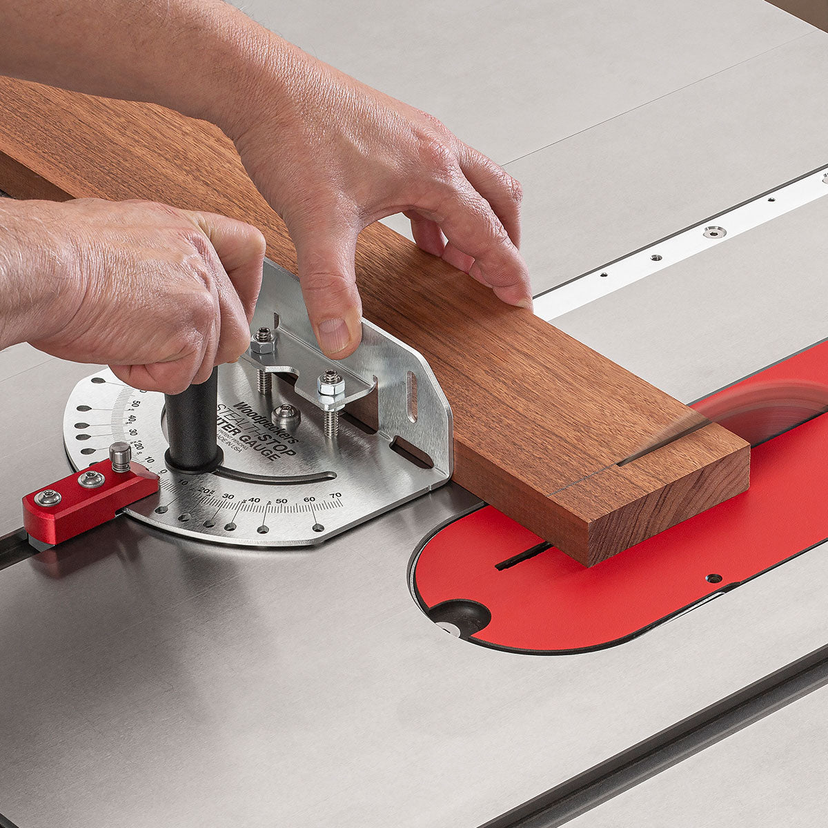 Woodpeckers StealthStop Mitre Gauge with Fence and Stop SSMG