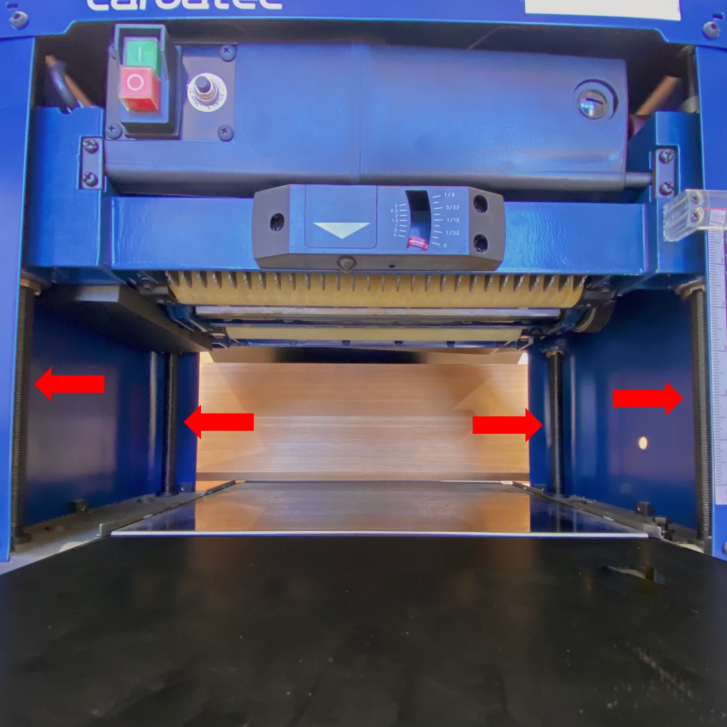 Carbatec 317mm (12-1/2") Benchtop Thicknesser