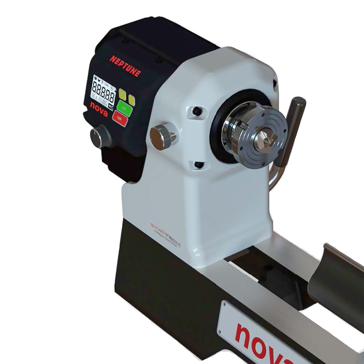 Nova Neptune MAX 15" DVR Compact Lathe on Stand