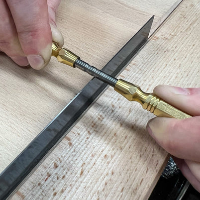 ACCU-BURR™ Carbide Burnisher with Solid Brass Handles