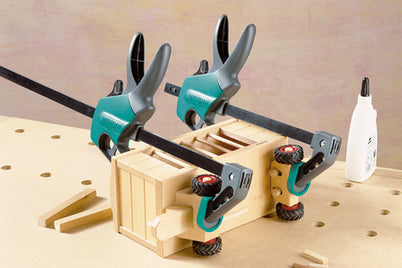 Wolfcraft EHZ "Easy" One-Hand Clamp Range - 300mm clamping width
