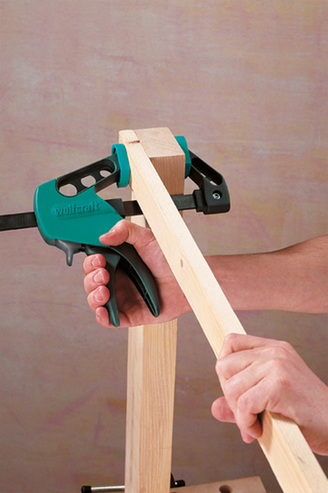 Wolfcraft EHZ "Easy" One-Hand Clamp Range - 150mm clamping width