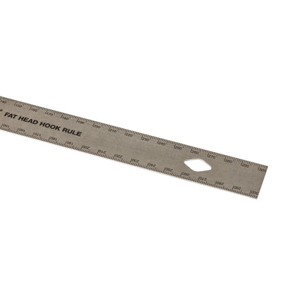 Woodpeckers Fat Head Hook Rule Metric 300mm FHR-300-M-23
