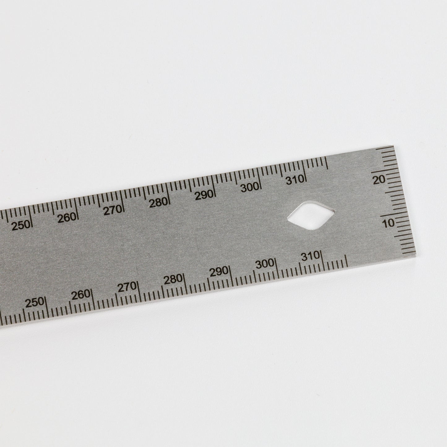 Woodpeckers Paolini Pocket Rule 300mm Stainless Steel PPRSS-300-19