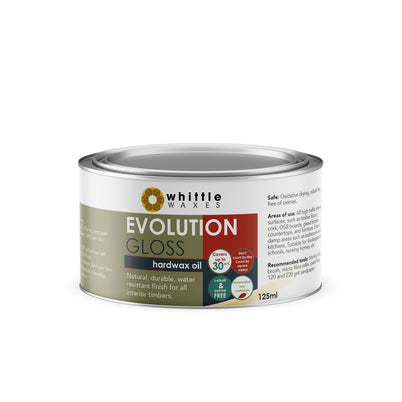 Whittle Waxes Gloss Hardwax Oil Sample - 125ml