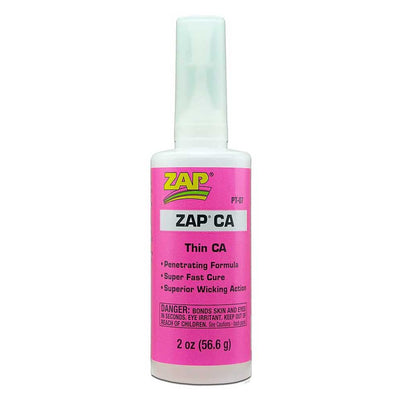 ZAP CA Thin Viscosity (2oz Bottle) Cyanoacrylate 'Super' Glue