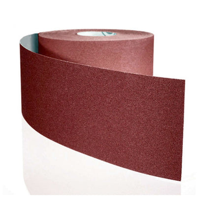 Hermes Cloth Back Resin Bonded Sandpaper Roll 101.6mm (4") x 25 meters - 60 Grit