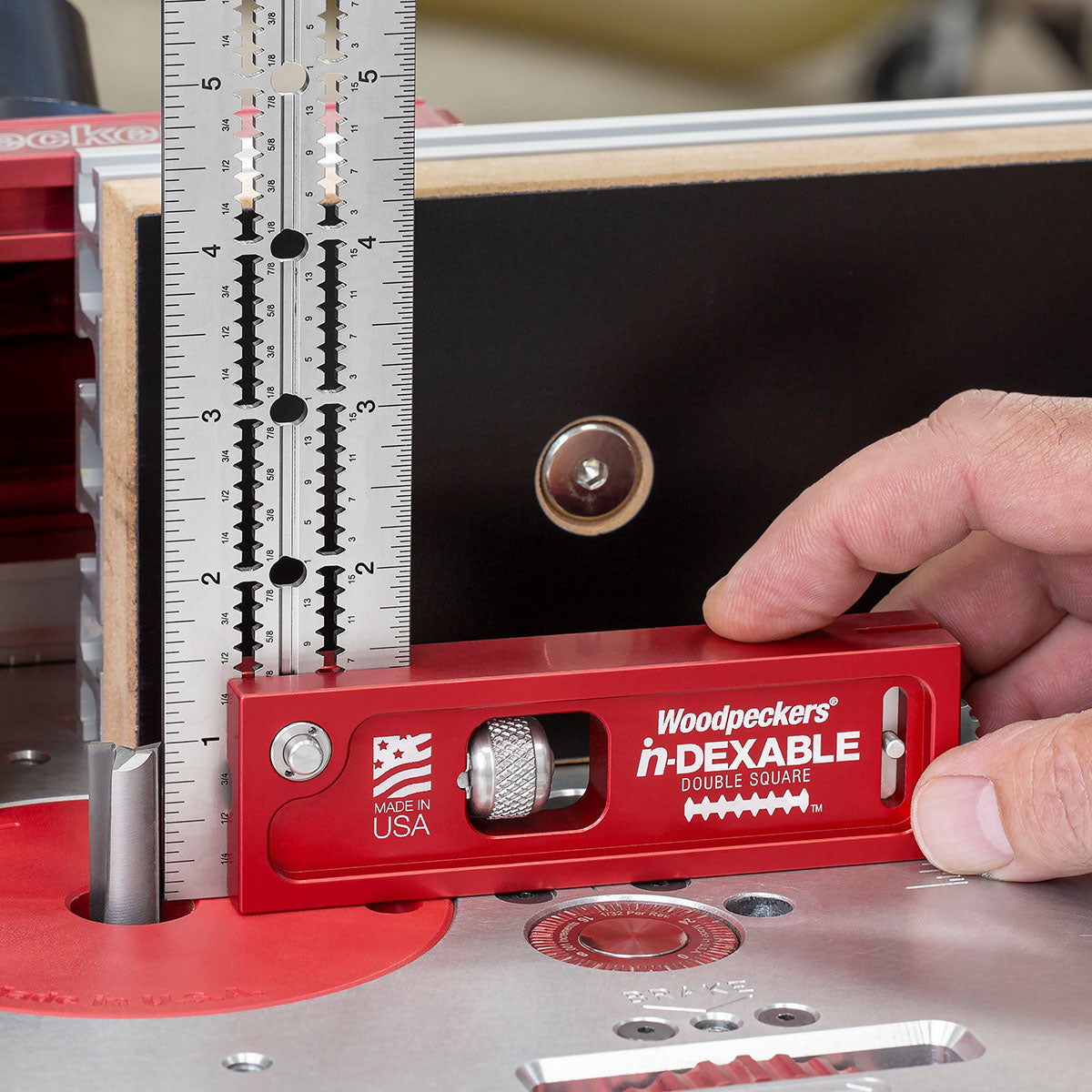 Woodpeckers In-Dexable Double Combo Square Metric 300mm Blade DSQ-XLM-20