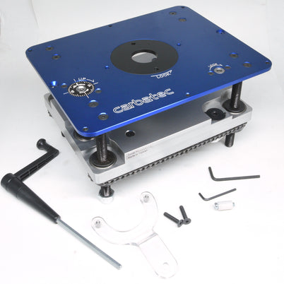 Carbatec Pro Deluxe Router Table Kit with Cast Iron Top