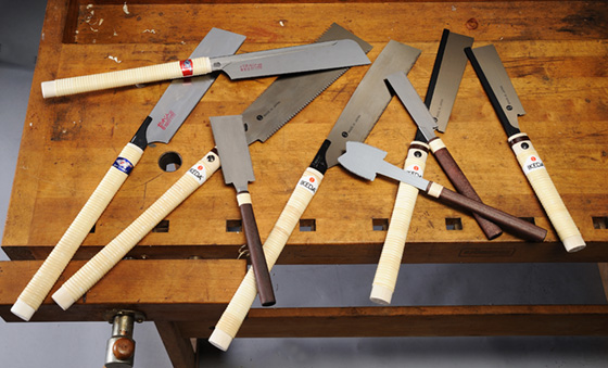 Japanese Nokogiri Pull Fret Saw with Blades Carpentry Tool Japan