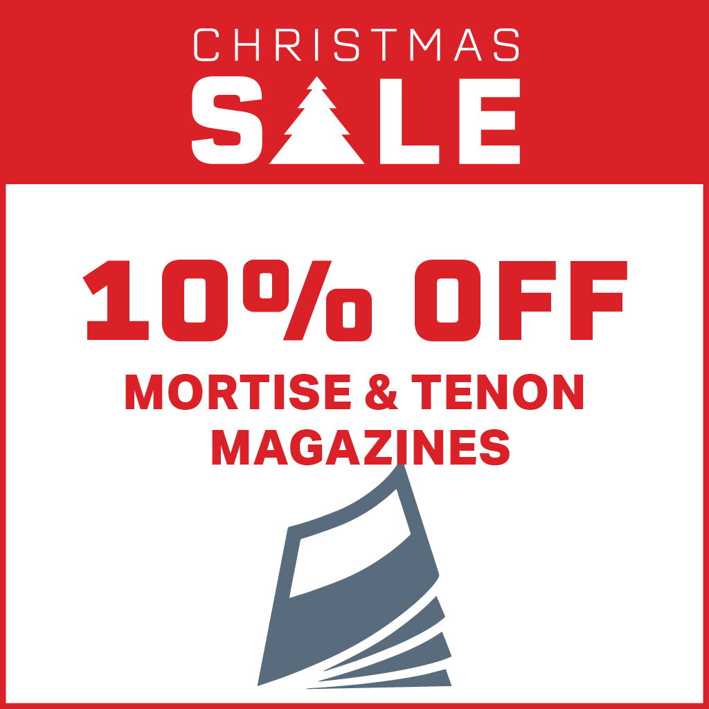 10% Off - Mortise & Tenon Magazines