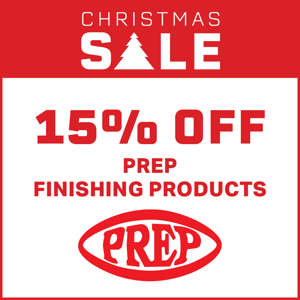 15% Off - Prep Finishing Products