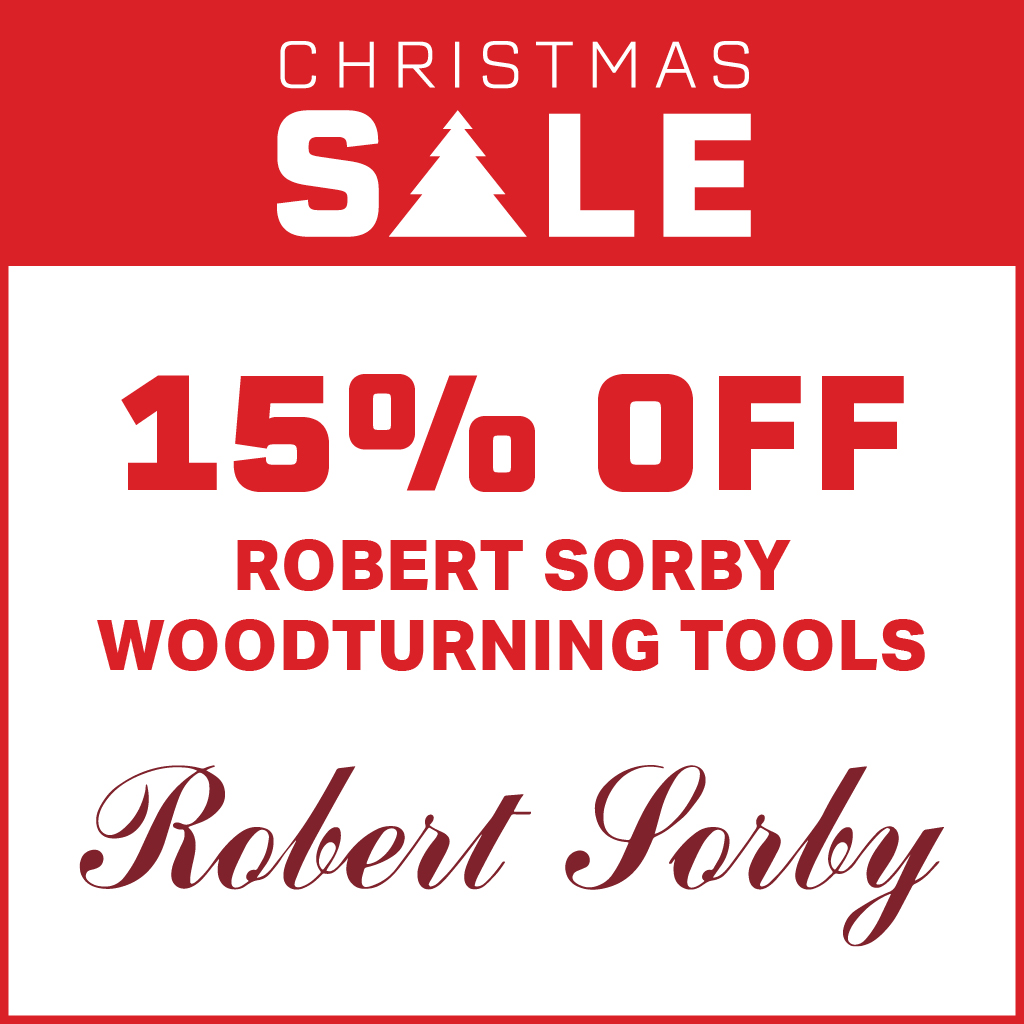 15% Off - Robert Sorby Woodturning Tools