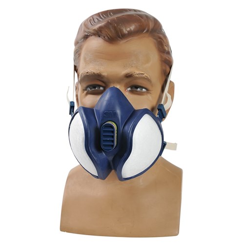 3M Disposable Half-Face Respirator Mask | Dust Masks 