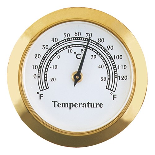 36mm Plastic Thermometer Insert | Carbatec